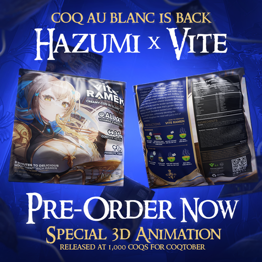 Finally Back! New v3.1 Creamy Nutty Coq Au Blanc Has Returned For Pre-Order!