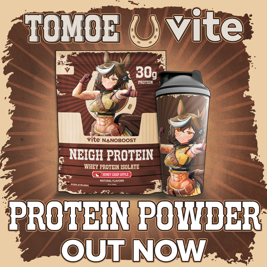 NEW: Neigh (whey) Protein. Now Available For Pre-orders! Increase Your HORSEPOWER 🐴💪