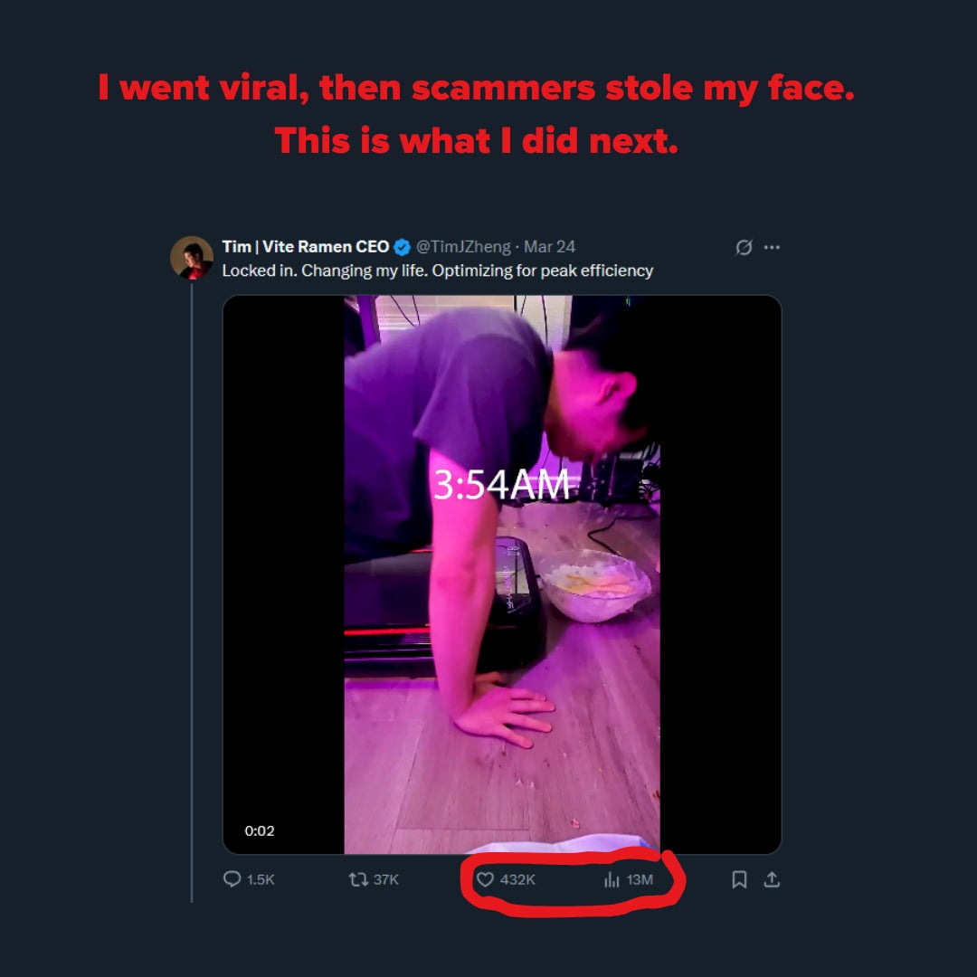 I went viral, and scammers stole my face. This is what I did next.