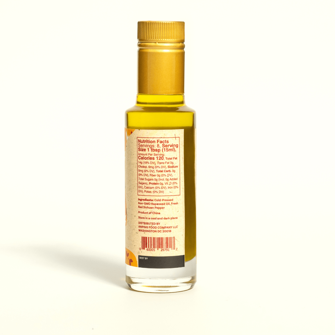50Hertz Sichuan Pepper Red Sichuan Pepper Oil (10ml | 120ml | 1.8L)