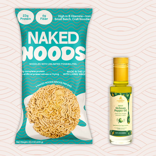 Naked Noods with 50Hertz Sichuan Pepper Oil
