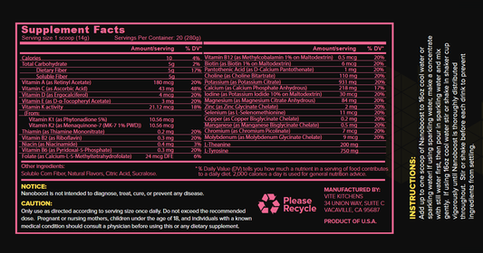 Nanoboost Vitality - White Strawberry Yuzu
