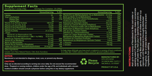Nanoboost Vitality - Watermelon Kiwi