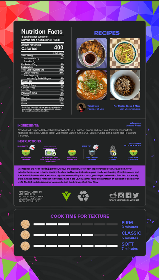 Vite Noodles - 12 Pack