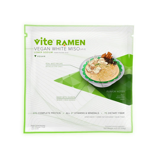 9 Pack - Lower Sodium Vegan White Miso v3.2 - Batch 7