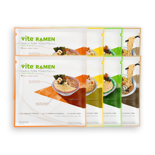 8 Pack - Lower Sodium Vite Ramen Variety v3.2 - Batch 7