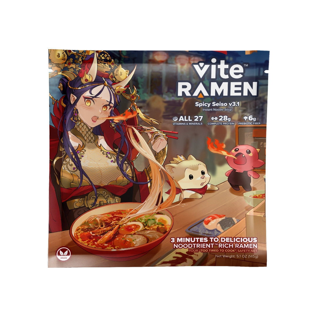 Vegan Yuzu Shoyu and Vegan Spicy Seiso v3.1