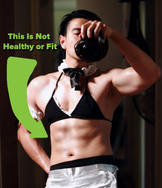 Abs aren't Healthy: Why Fitness, Health, and Aesthetics are 3 different things.