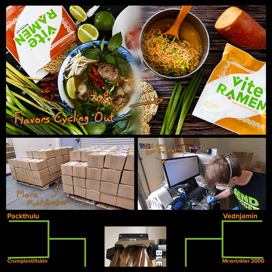 Flavors Cycling Out, More Fulfillment Transparency, and TOURNAMENT ARC BEGINS