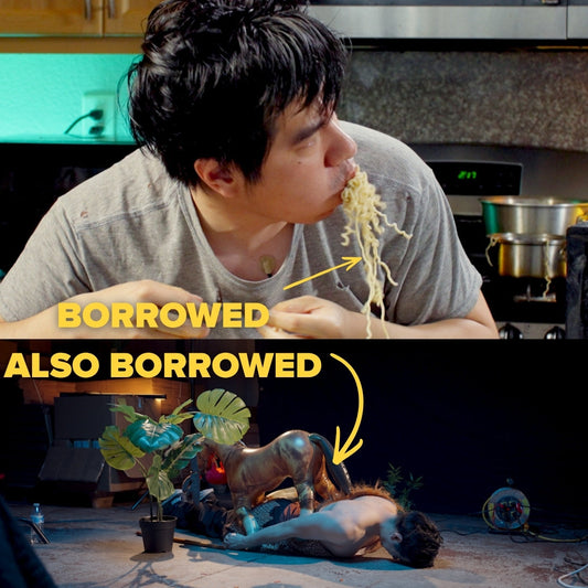 AAPI Month: I borrowed this horse and everything else, too