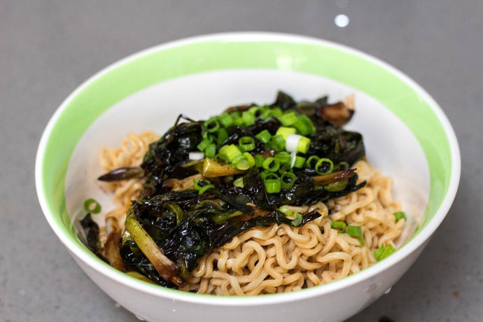 Tim's Fried Scallion and Toasted Soy Sauce Cold Noodle Recipe