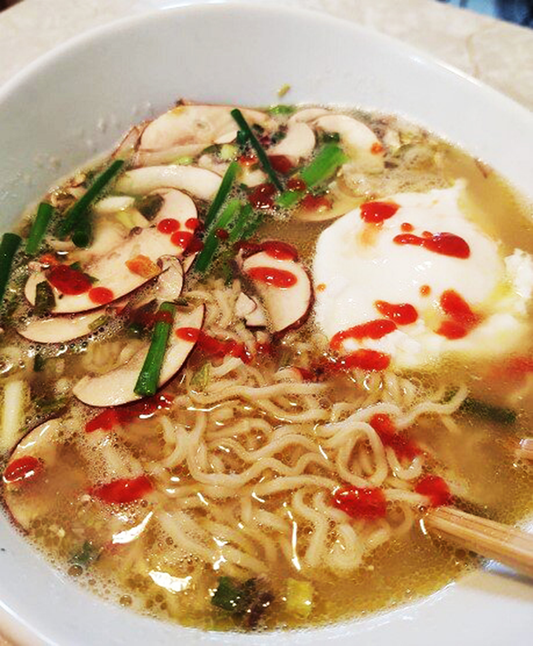 Garlic Ginger Shiitake Ramen