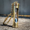 Timeless Hourglass Keychain