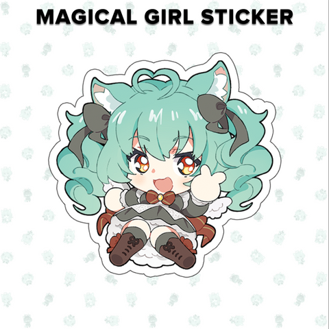 Girl_DM_ Die-Cut Stickers