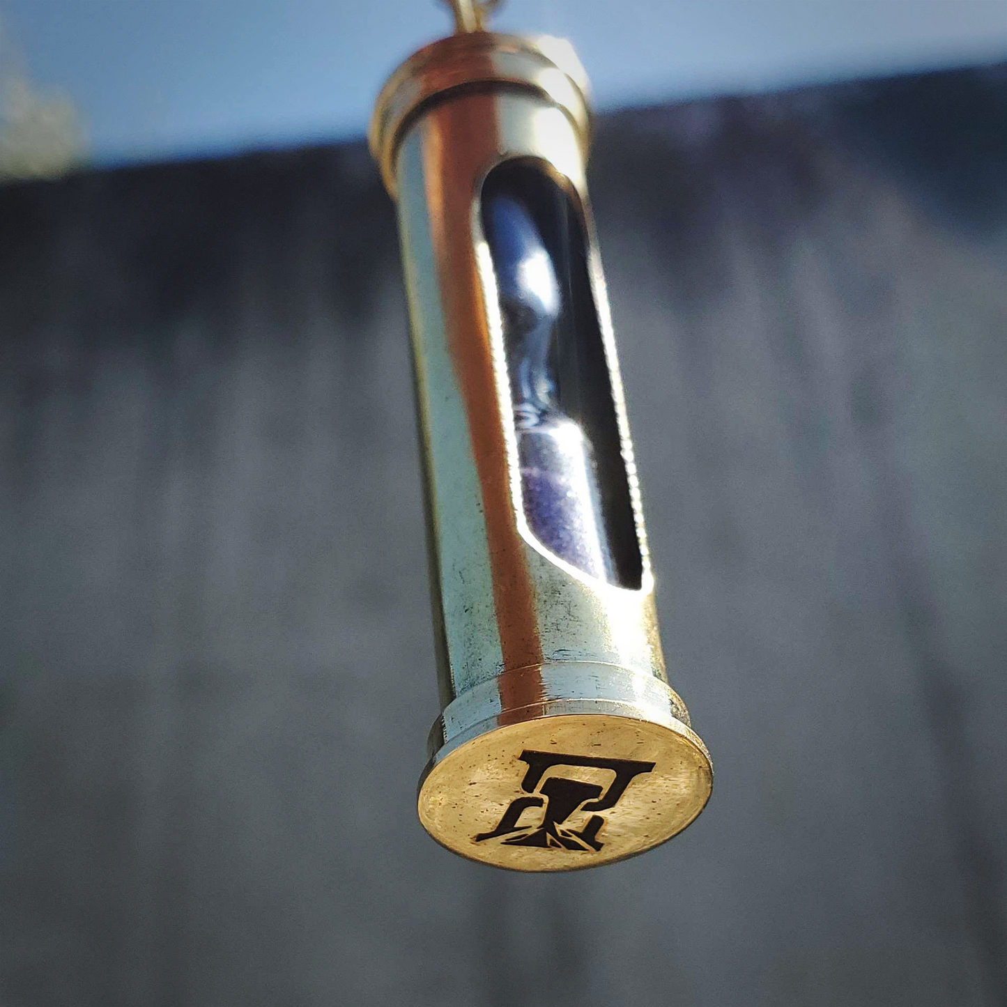 Timeless Hourglass Keychain