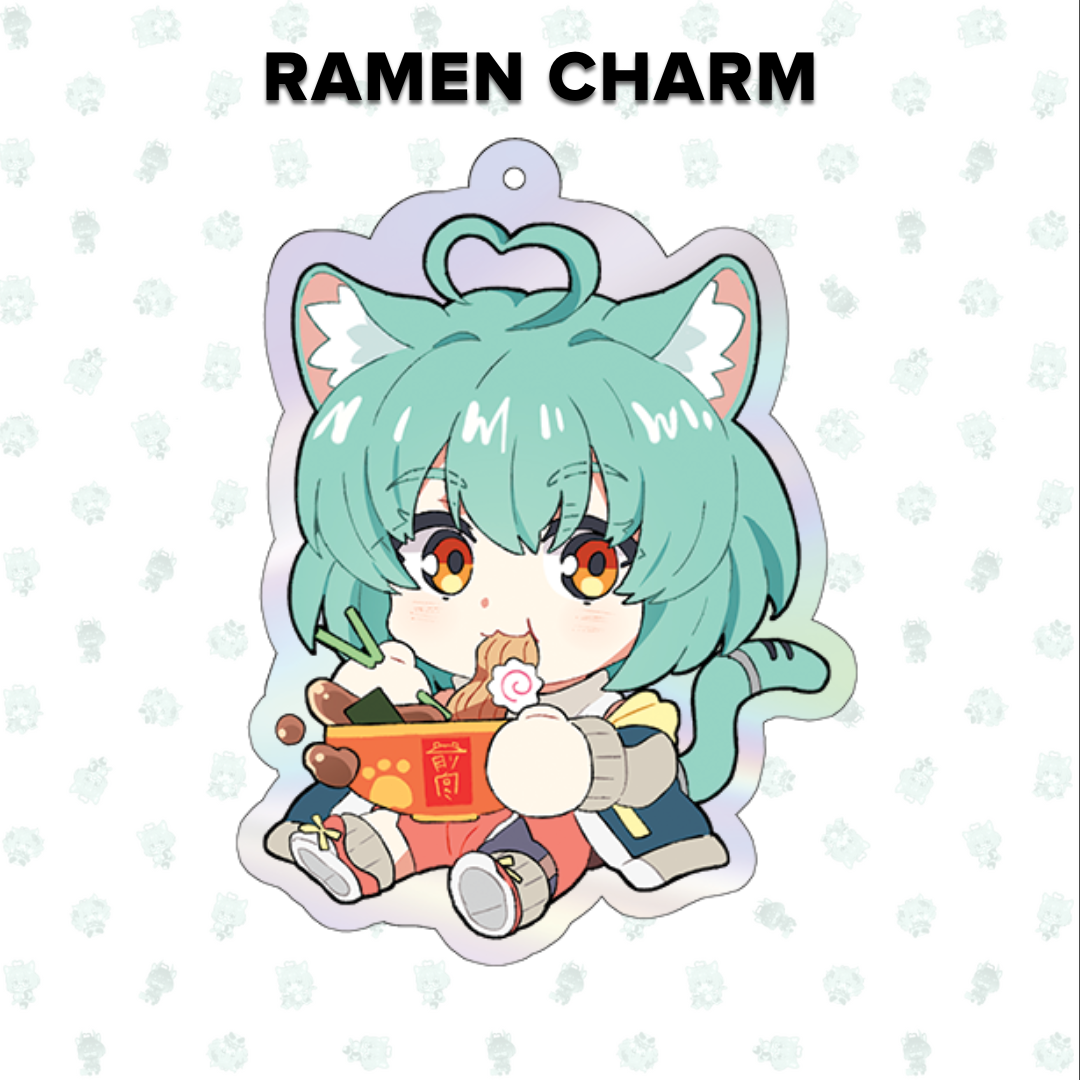 Girl_DM_ Holographic Acrylic Charms