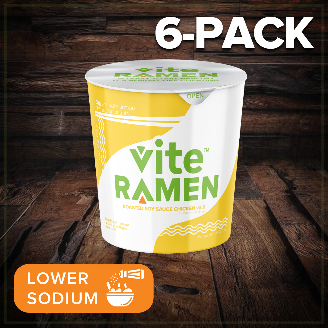 6 Pack Vite Ramen GO - Variety with FREE GIFTS