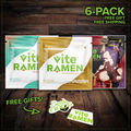 6 Pack - Made In Collaboration with Vite Ramen Pack - FREE SHIPPING AND GIFTS