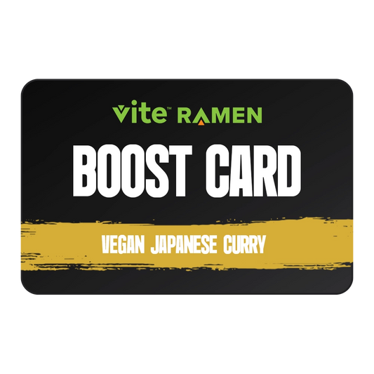 Vegan Japanese Curry Boost Card