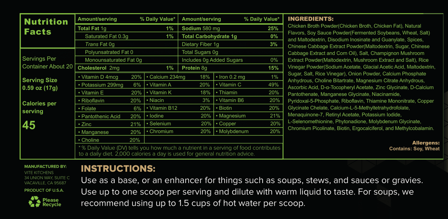 Nanoboost Base - Lemongrass Chicken