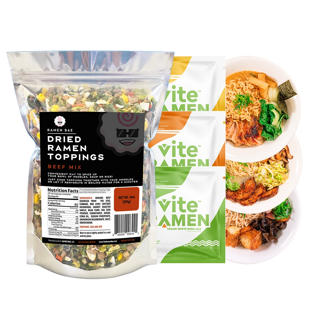 9 Pack - Vite Ramen Original Variety with Ramen Bae