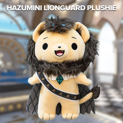 Hazumini Lionguard Plushie [PRE-ORDER, EXPECTED TO SHIP LATE AUGUST OR EARLY SEPTEMBER]