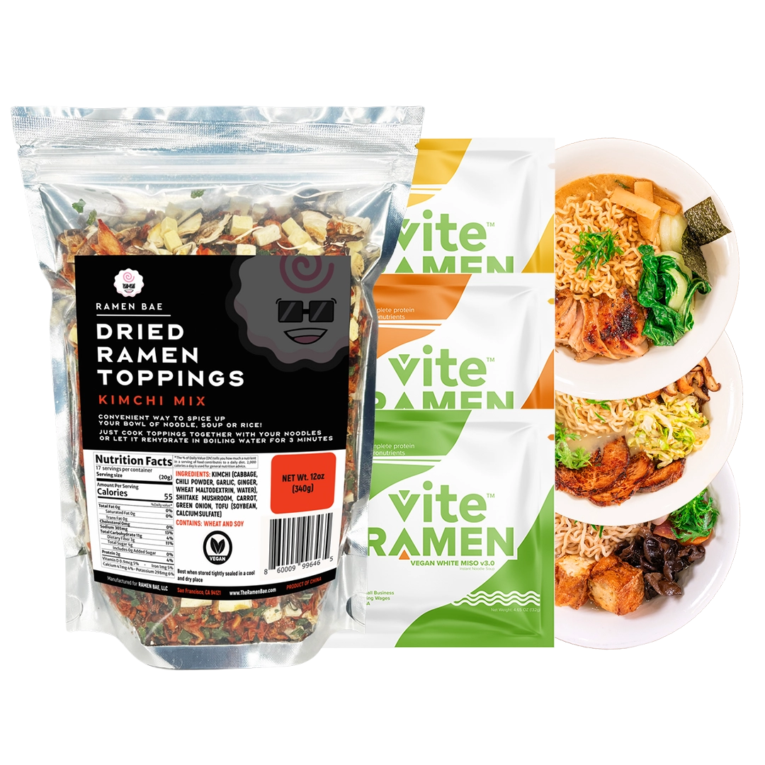 9 Pack - Vite Ramen Original Variety with Ramen Bae