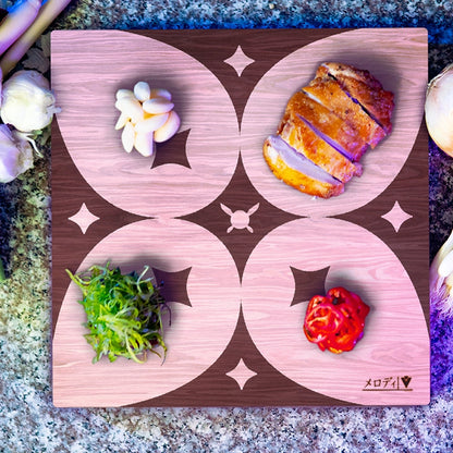 Projekt Melody /// “I’m Not Flat” Yohira Hardwood Cutting Board