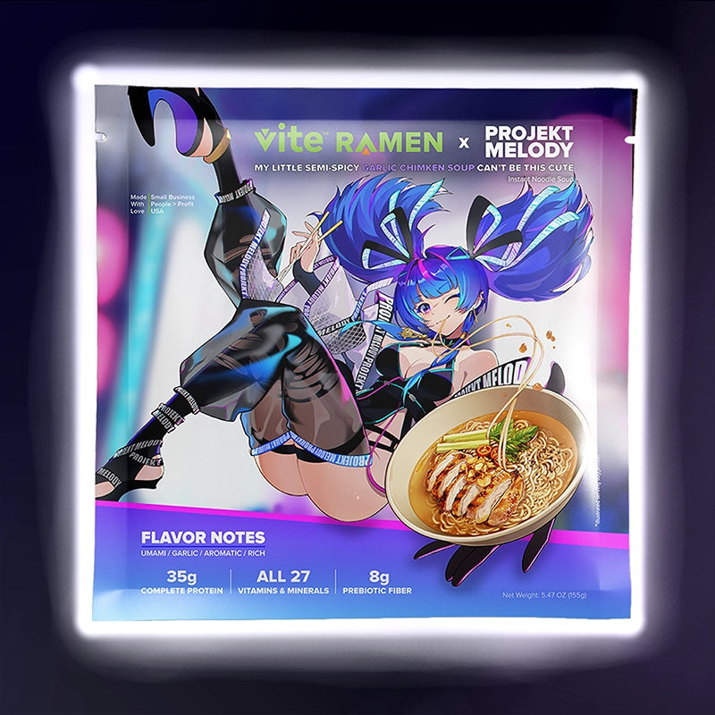 9 Pack - My Little Semi-Spicy Garlic Chimken Soup Can’t Be This Cute