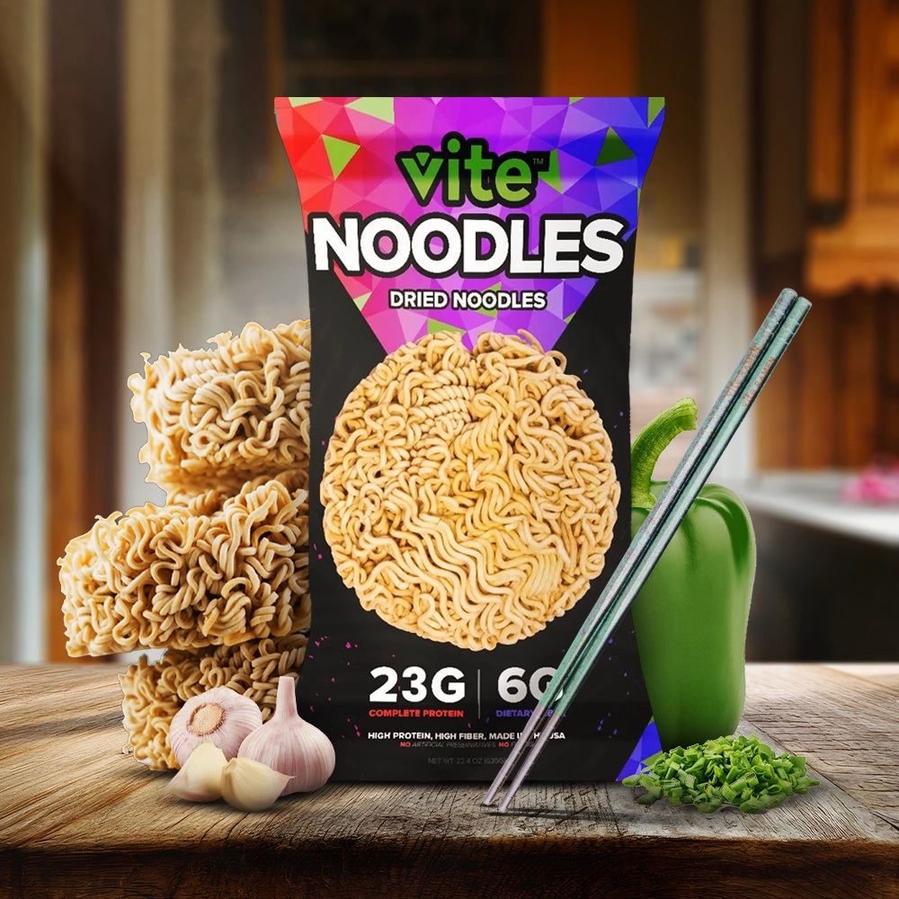 12 Pack Vite Noodles + Ti Chopsticks Bundle