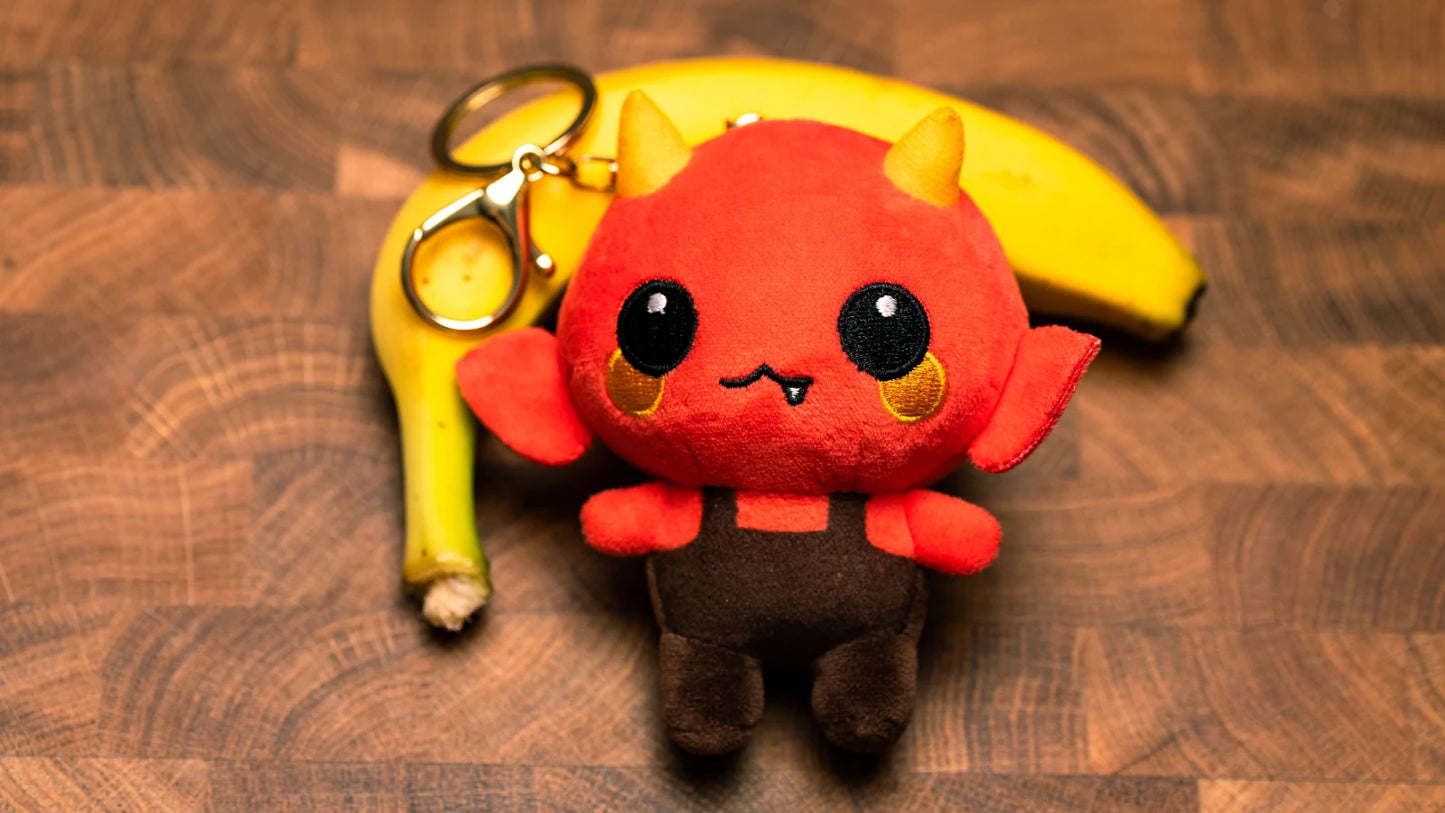 Shadow Oni-ion Keychain Plushie