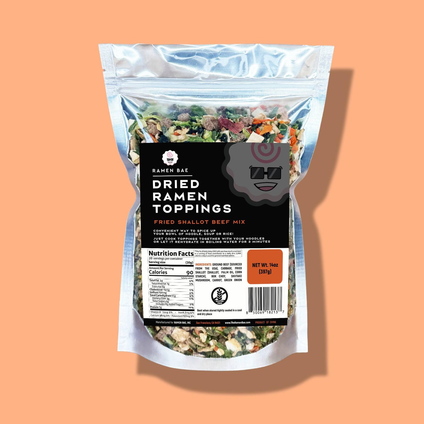 Fried Shallot Beef Mix - 14 OZ