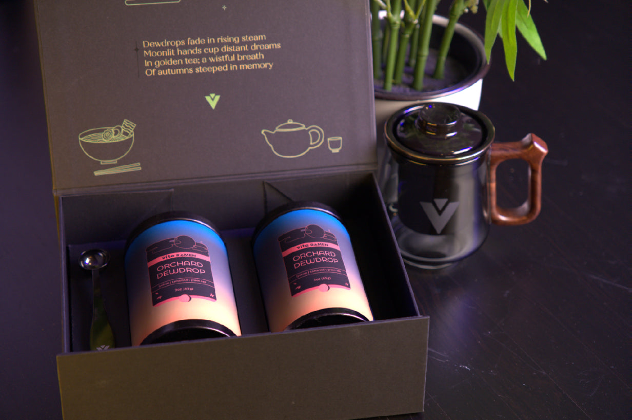Orchard Dewdrop Tea and Cup Set