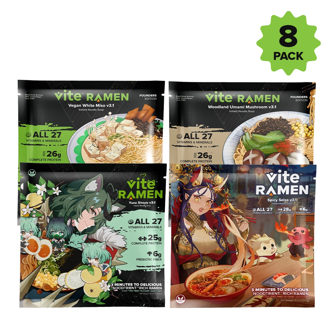 Vegan Variety 8 Pack - Batch 4
