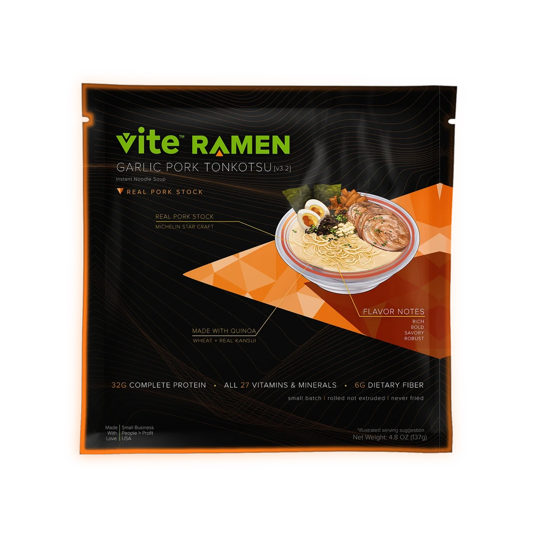 9 Pack - Garlic Pork Tonkotsu v3.2 - Batch 7 Subscription
