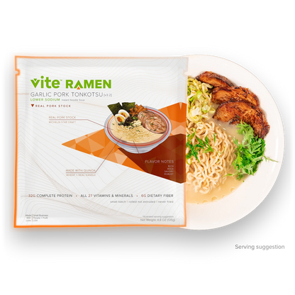9 Pack - Lower Sodium Garlic Pork Tonkotsu v3.2 - Batch 7 Subscription