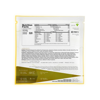 8 Pack - Lower Sodium Vite Ramen Variety v3.2 - Batch 7