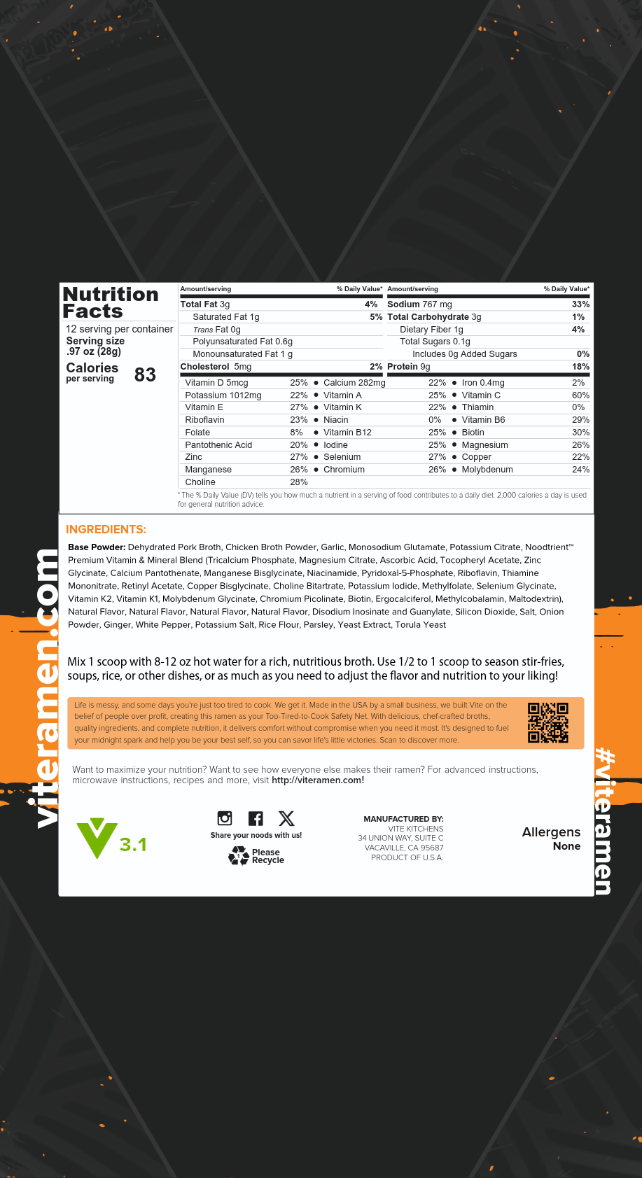 Vite Modular Kitchens Flavor Bases - Batch 5