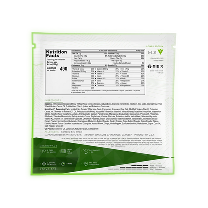 8 Pack - Lower Sodium Vite Ramen Variety v3.2 - Batch 7