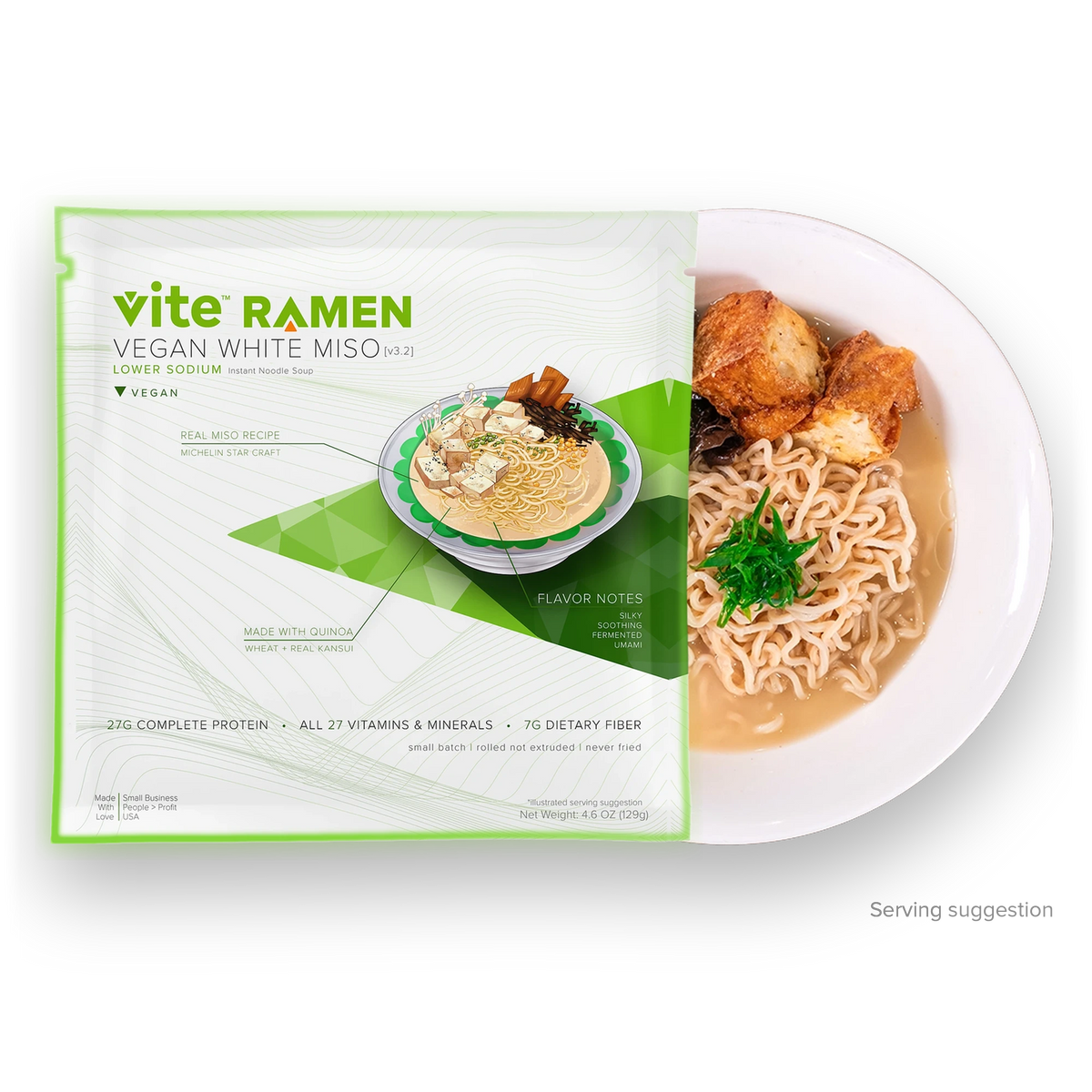 9 Pack - Lower Sodium Vegan White Miso v3.2 - Batch 7 Subscription