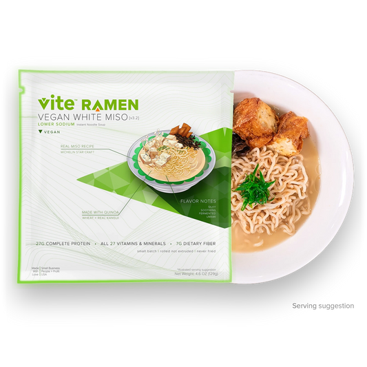 9 Pack - Lower Sodium Vegan White Miso v3.2 - Batch 7