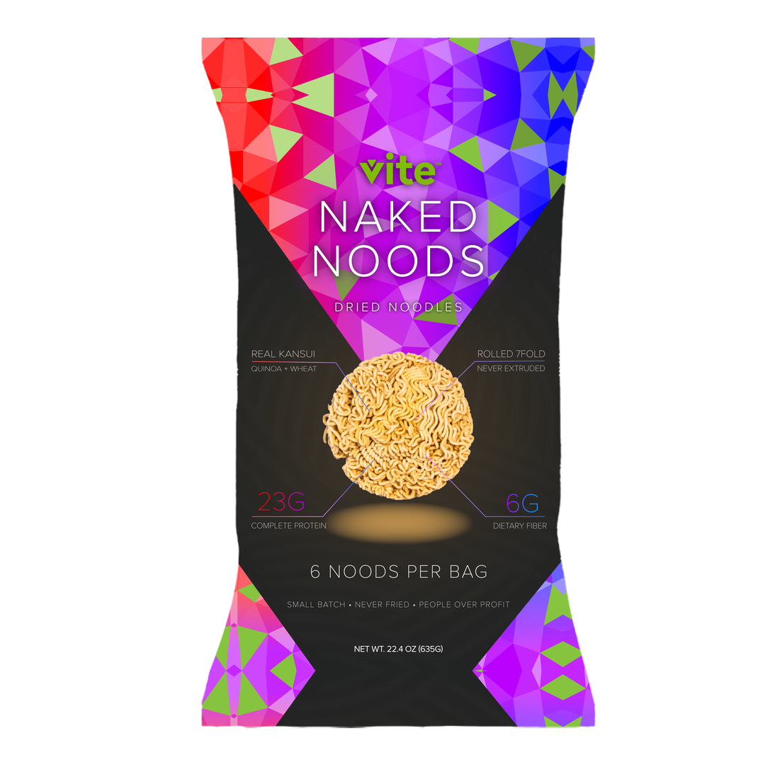 12-Pack Vite Noodles + Vite Umami Amp + Titanium Chopsticks