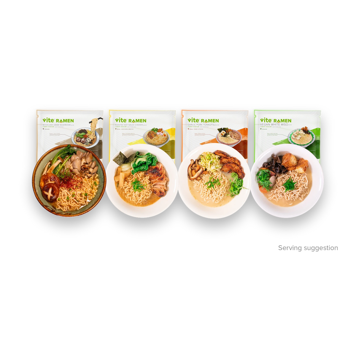 8 Pack - Lower Sodium Vite Ramen Variety v3.2 - Batch 7 Subscription