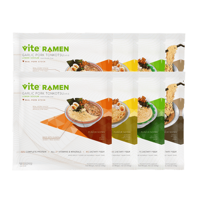 8 Pack - Lower Sodium Vite Ramen Variety v3.2 - Batch 7