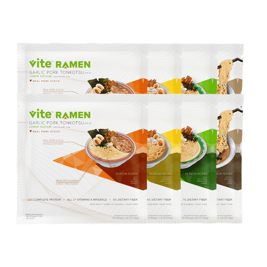 8 Pack - Lower Sodium Vite Ramen Variety v3.2 - Batch 7