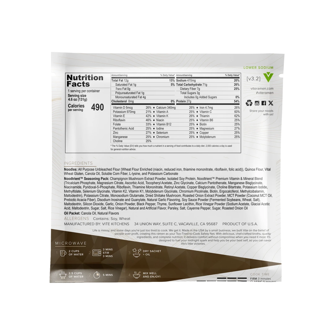 8 Pack - Lower Sodium Plant-Based Variety v3.2 - Batch 7