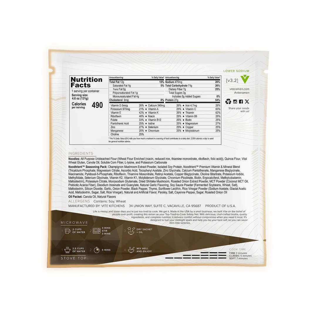 8 Pack - Lower Sodium Plant-Based Variety v3.2 - Batch 7