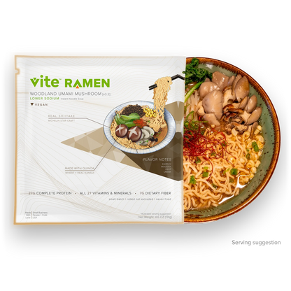9 Pack - Lower Sodium Woodland Umami Mushroom v3.2 - Batch 7 Subscription
