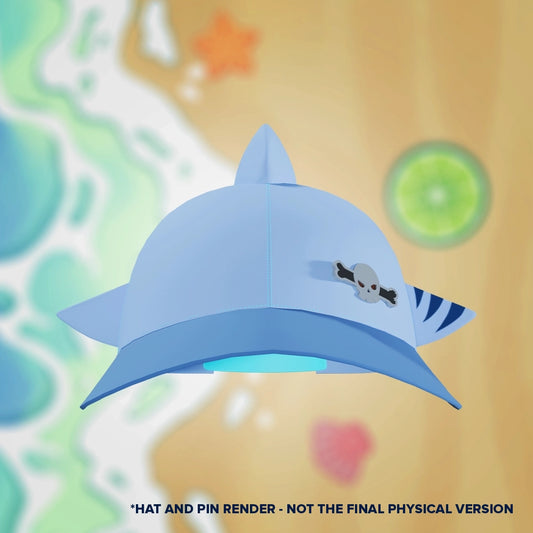 The Sharkfin Hat and Mako Pin