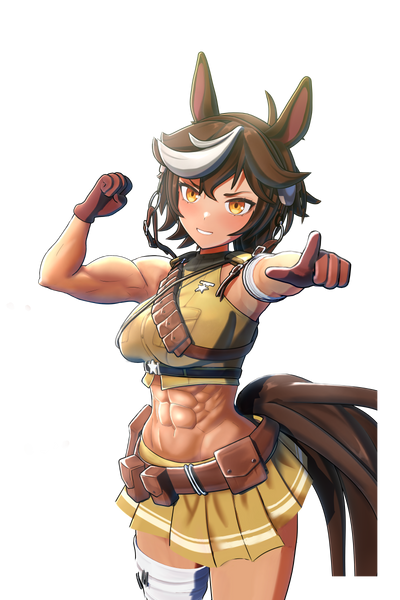 Tomoe Pointing PNG